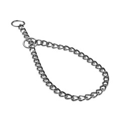 Adori Halsketting Extra Grof Chroom - Hondenhalsband - 60x0.35 cm