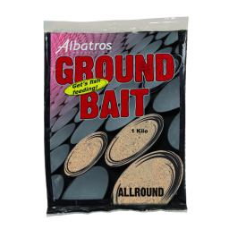 Albatros Groundbait All Round - Lokvoer - 1 kg Beige Allround