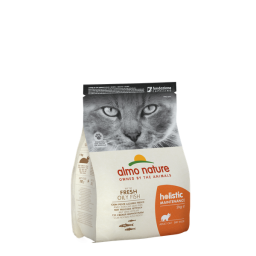 Almo Nature Cat Holistic Adult - Kattenvoer - Vis Rijst 2 kg Holistic