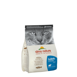 Almo Nature Cat Holistic Sterilised - Kattenvoer - Zalm Rijst 2 kg Sterilised