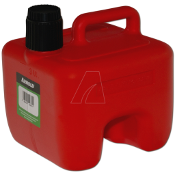 Arnold Kunststof Jerrycan - Jerrican - 3 l Rood