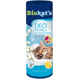 Biokat&apos;s Deo Pearls Cottom Blossom - Kattenbakreinigingsmiddelen - 700 g
