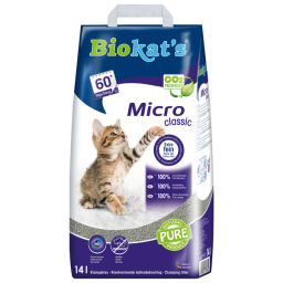 Biokat&apos;s Micro Classic - Kattenbakvulling - 14 l 13.3 kg