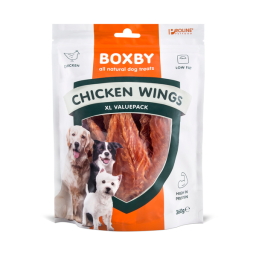 Boxby Chicken Wings Kip - Hondensnacks - 360 g