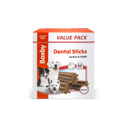 Boxby Dental Sticks Adult Medium Valuepack - Hondensnacks - Kip 1.2 kg 60 stuks