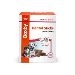 Boxby Dental Sticks Puppy & Small Dog - Hondensnacks - Kip 320 g 28 stuks