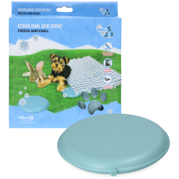 Coolpets Cooling Ice Disc - Hondenverkoeling - 21 cm Donkerblauw