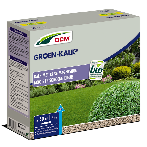 Dcm Groen-Kalk 50 m2 - Kalk - 4 kg (K)