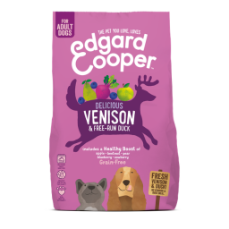 Edgard&Cooper Delicious Venison Adult Hert&Eend&Appel - Hondenvoer - 700 g Graanvrij