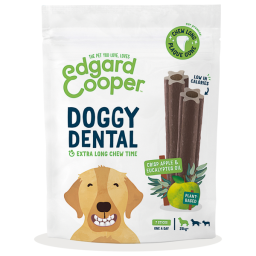 Edgard&Cooper Doggy Dental Appel - Hondensnacks - L
