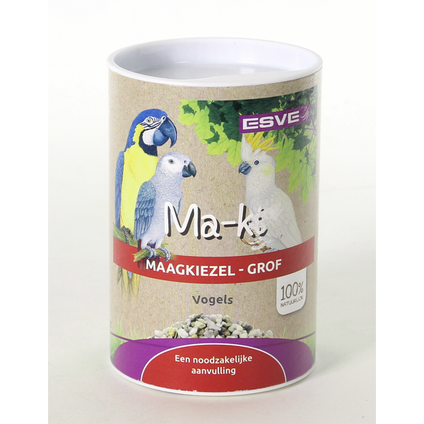 Esve Ma-Ki Maagkiezel Grof - Vogelsupplement - 200 g