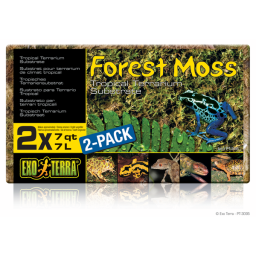 Exo Terra Forest Moss 2-Pack - Voedingsbodem - 2x7 l