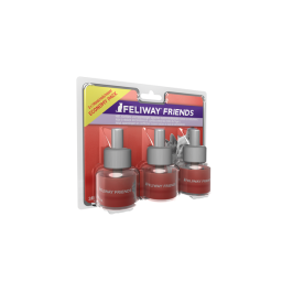 Feliway Friends Navulling - Anti stressmiddel - 3x48 ml