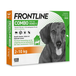 Frontline Combo Spot On 1 Small Hond Small - Anti vlooien en tekenmiddel - 3 pip