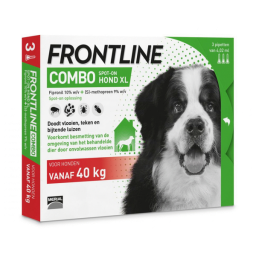 Frontline Combo Spot On 4 Xlarge Hond Xlarge - Anti vlooien en tekenmiddel - 3 pip