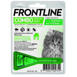 Frontline Combo Spot On Kitten - Anti vlooien en tekenmiddel - 1 pip