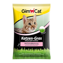 Gimcat Kattengras Met Snelkiemzak - Kattensnack - 100 g
