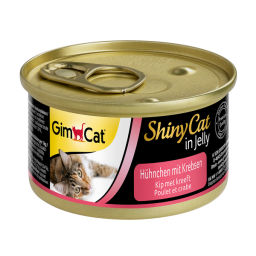 Gimcat Shinycat Adult 70 g - Kattenvoer - Kip&Kreeft