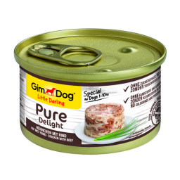 Gimdog Little Darling Pure Delight 85 g - Hondenvoer - Kip&Rund
