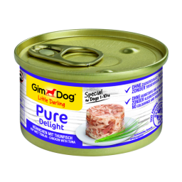 Gimdog Little Darling Pure Delight 85 g - Hondenvoer - Kip&Tonijn