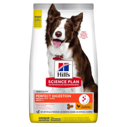 Hill&apos;s Canine Adult Perfect Digestion Medium Breed - Hondenvoer - 2.5 kg
