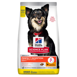 Hill&apos;s Canine Adult Perfect Digestion Small&Mini - Hondenvoer - 1.5 kg