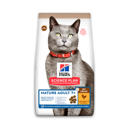 Hill&apos;s Feline Mature Adult No Grain - Kattenvoer - Kip 1.5 kg