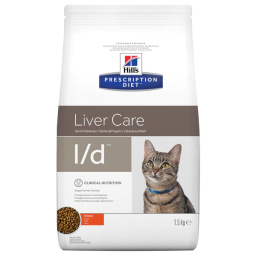 Hill&apos;s Prescription Diet L/D Liver Care Zak - Kattenvoer - Kip 1.5 kg