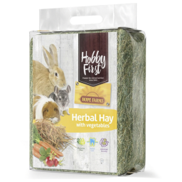 Hobbyfirst Hope Farms Herbal Hay With Vegetables - Ruwvoer - 1 kg