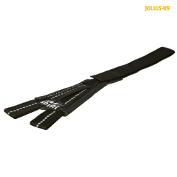 Julius-K9 Y-Riem Voor Powertuig - Hondenriem - Zwart Mini-Mini/Mini