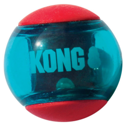 Kong Squeezz Action Rood - Hondenspeelgoed - Medium