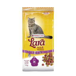 Lara Adult Sterilized Kip&Eend - Kattenvoer - 2 kg