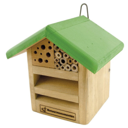 Natuurmonumenten Insectenhuisje Voor Lieveheersbeestjes En Bijen - Nestkast - 18x16x18 cm-1