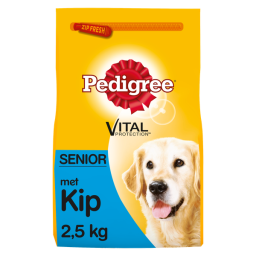Pedigree Senior 8plus Complete - Hondenvoer - Kip Rijst 2.5 kg