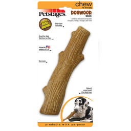 Petstages Dogwood Stick Bruin - Hondenspeelgoed - Large