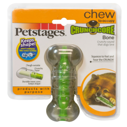 Petstages Speeltje Crunchcore Groen - Hondenspeelgoed - Small