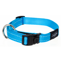 Rogz Utility Halsband Turquoise - Hondenhalsband - 34-56x2.0 cm
