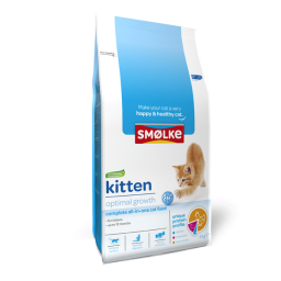 Smolke Kitten Kip&Lam&Vis - Kattenvoer - 4 kg