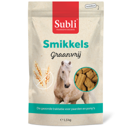 Subli Smikkels Graanvrij - Paardensnack - 1.5 kg