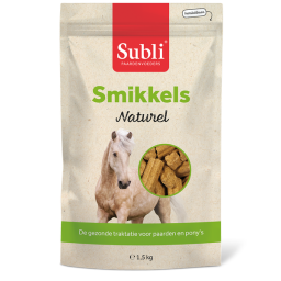 Subli Smikkels - Paardensnack - Naturel 1.5 kg