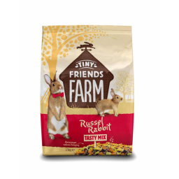 Tiny Friends Farm Russel Rabbit Tasty Mix - Konijnenvoer - 2.5 kg