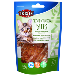 Trixie Catnip Bites - Kattensnack - Kip 50 g