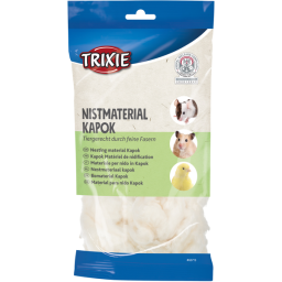 Trixie Nestmateriaal Kapok Creme - Kooi Accessoire - 40 g