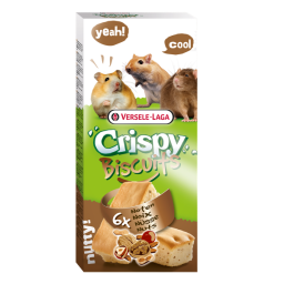Versele-Laga Crispy Biscuit Knaagdier A 6 - Knaagdiersnack - Noten 70 g
