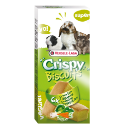Versele-Laga Crispy Biscuit Knaagdier A 6 - Konijnensnack - Groente 70 g
