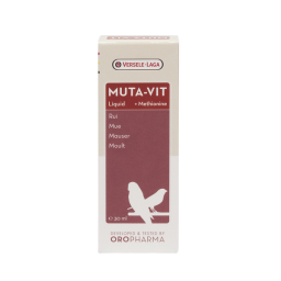 Versele-Laga Oropharma Muta-Vit Liquid Rui&Methionine - Vogelsupplement - 30 ml