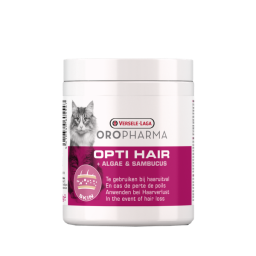 Versele-Laga Oropharma Opti Hair Cat Tegen Haaruitval - Voedingssupplement - Huid - Vacht - 130 g Granules