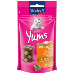 Vitakraft Cat Yums 40 g - Kattensnack - Kip&Kattenkruid