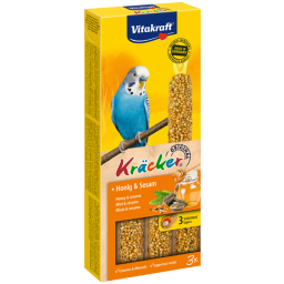 Vitakraft Parkiet Kracker 3 stuks - Vogelsnack - Honing