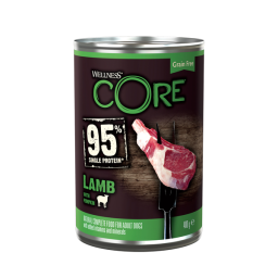 Wellness Core Grain Free 95 400 g - Hondenvoer - Lam&Pompoen